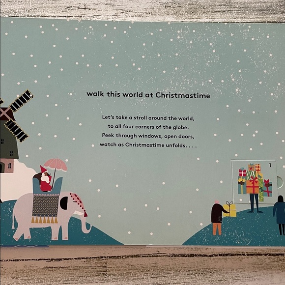 Walk This World at Christmastime Illustrated Holiday Book by Debbie Powell - Picture 5 of 9
